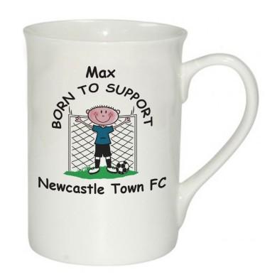 Born to Support Bone China Mug