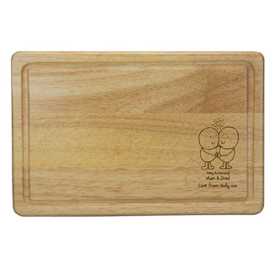 Chilli & Bubbles Anniversary Rectangle Chopping Board