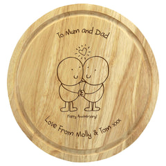 Chilli & Bubbles Anniversary Chopping Board