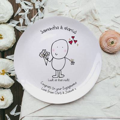 Chilli & Bubbles Engagement Plate