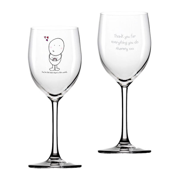 Chilli & Bubbles Mothers Day Wine Glass