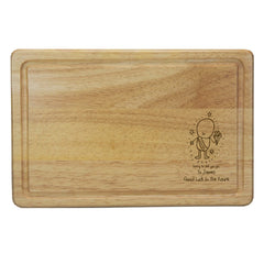 Chilli & Bubbles Leaving Rectangle CheeseBoard