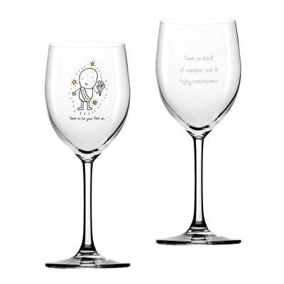 Chilli & Bubbles Retirement Wine Glass