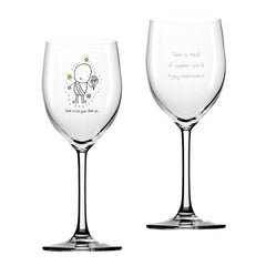 Chilli & Bubbles Retirement Wine Glass