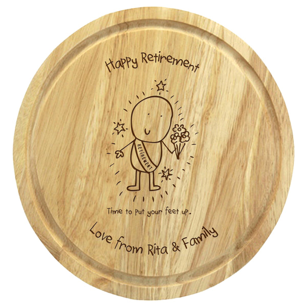 Chilli & Bubbles Retirement Chopping Board