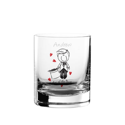 Graffiti Wedd Character Juice Glass