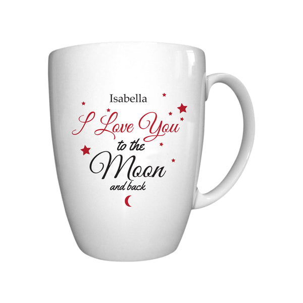 To The Moon & Back Conical Mug