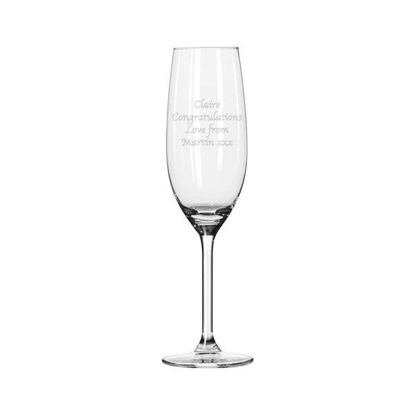 Personalised Champagne Flute