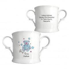 Teddy & Stars Blue Godson China Loving Cup