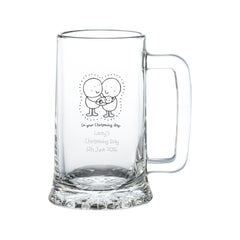 Chilli & Bubbles Christening Half Pint Tankard