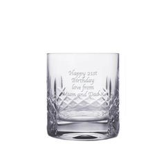 Cut Crystal Whisky Tumbler