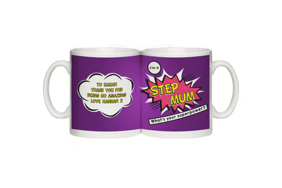 Super Step-Mum Mug Pink