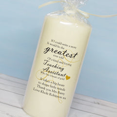 Greatest story Candle