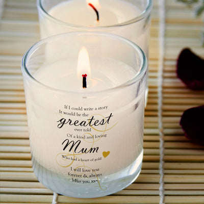 Memorial Greatest Story Vanilla Scented Candle