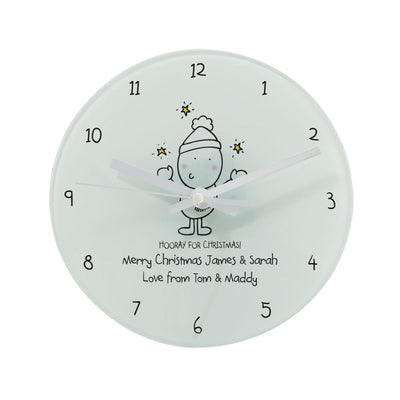 Chilli & Bubbles Generic Christmas Round Clock