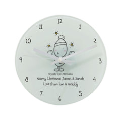 Chilli & Bubbles Generic Christmas Round Clock