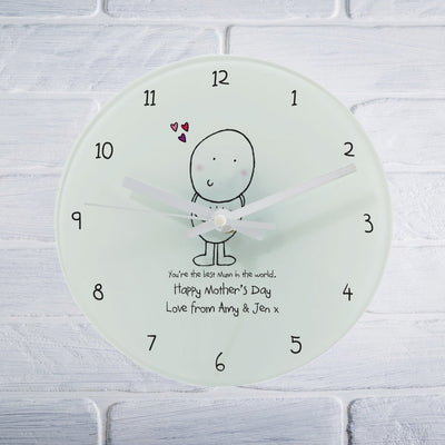 Chilli & Bubbles Mother's Day Round Clock