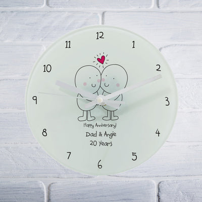 Chilli & Bubbles Anniversary Round Clock