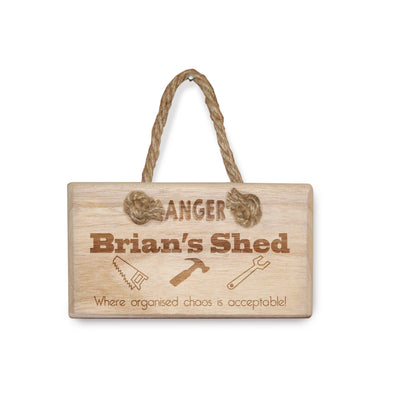 Personalised Shed Sign