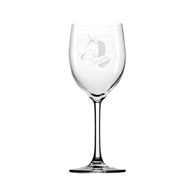 Unicorn Heart Wine Glass