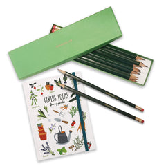 Gardeners Notebook & Pencils