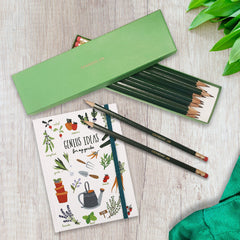 Gardeners Notebook & Pencils