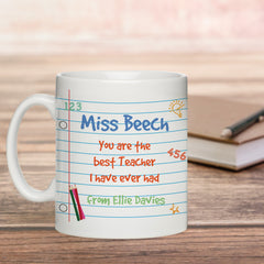 Best Teacher Ever Mug