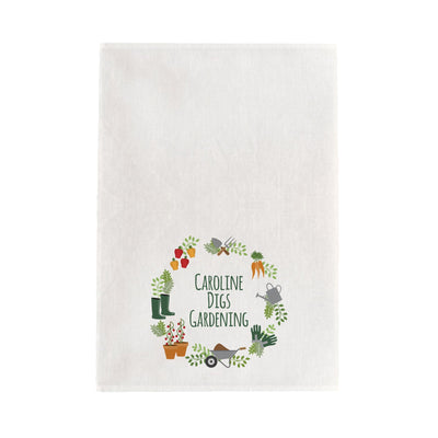 Digs Gardening Tea Towel