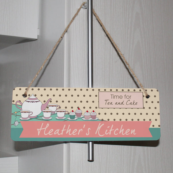 Tea & Cake Hanging Sign