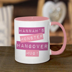 Pink Monster Hangover Mug