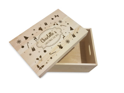 Winter Motif Christmas Eve Box