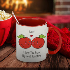 From My Head Tomatoes Red Sub Mug