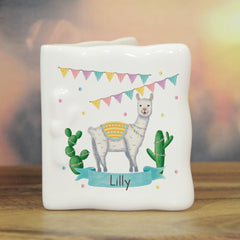 Llama Fiesta Message Card