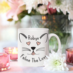 Feline The Love Sublimation Mug