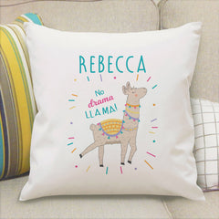 No Drama Llama Cushion