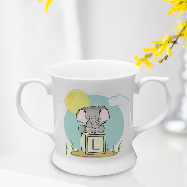 Elephant Safari Bone China Loving Cup