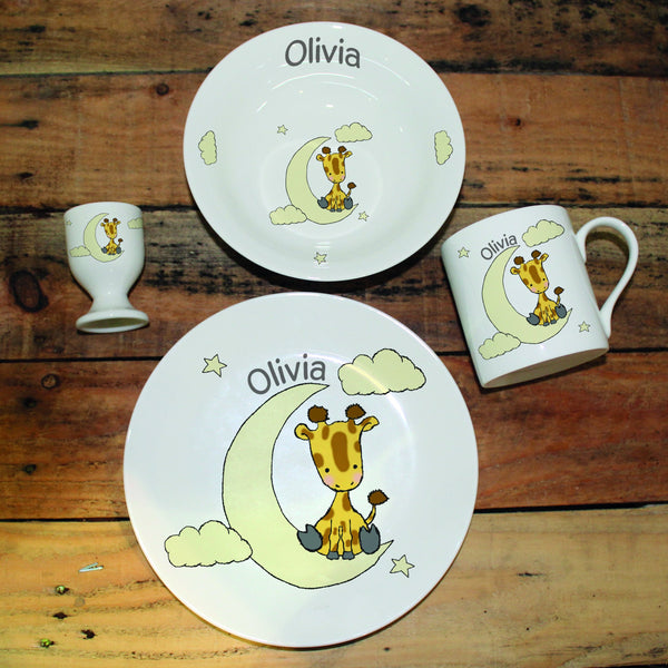 Sweet Dreams Giraffe Breakfast Set