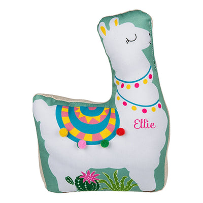 Green Llama Door Stop