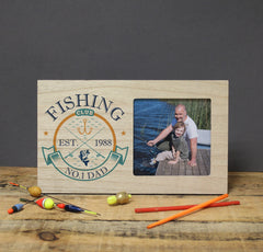 Fishing Club Panel Photo Frame