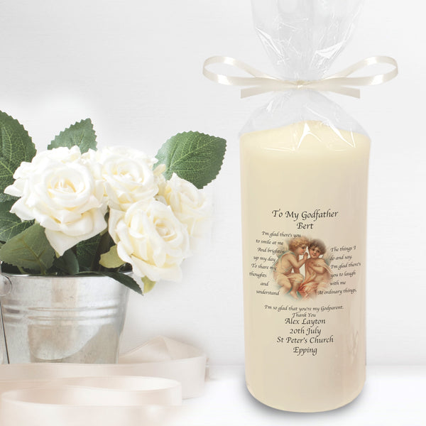 Cherub Godfather Candle