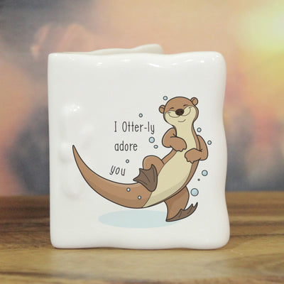 Otter-ly Adore You Message Card