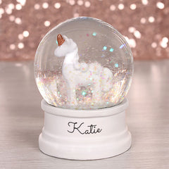 Unicorn Water Globe