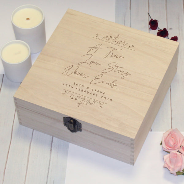 True Love Story Memory Box