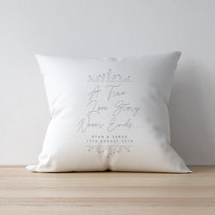 True Love Story Cushion