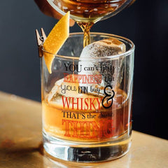 Can't Buy Happiness... Whisky tumbler