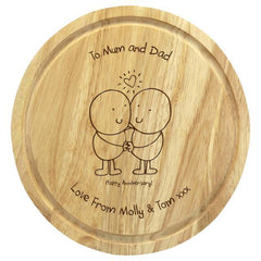 Chilli & Bubbles Anniversary Chopping Board