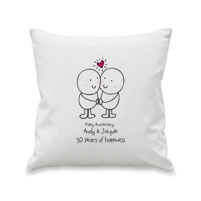 Chilli & Bubbles Anniversary Cushion