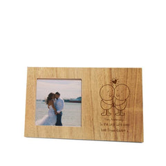 Chilli & Bubbles Anniversary Wooden Panel Frame