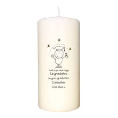 Chilli & Bubbles Graduation Candle