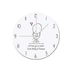 Chilli & Bubbles Mother's Day Round Clock